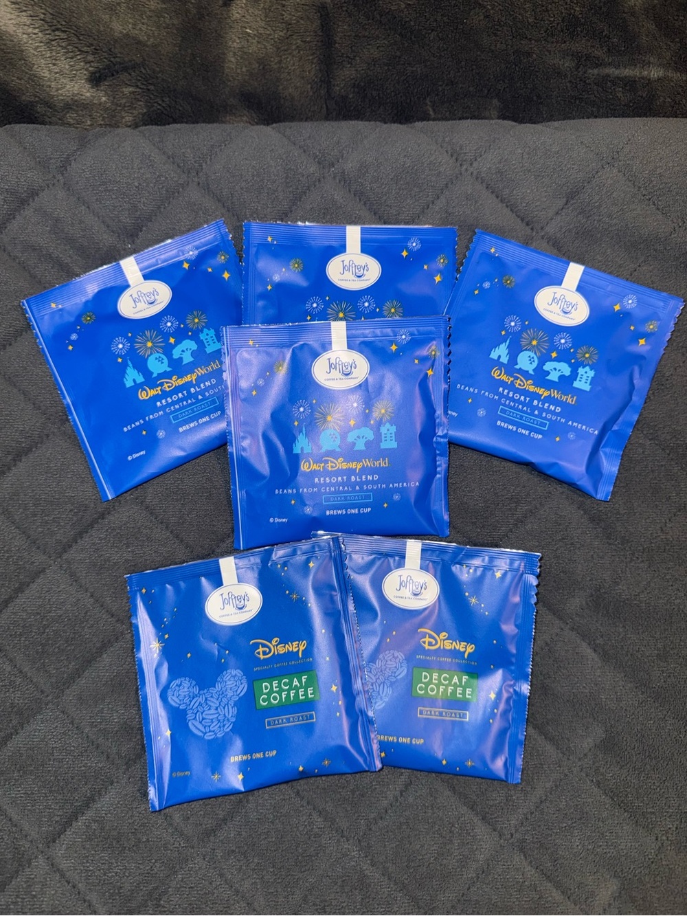 Disney Joffrey's Single-Serve Resort Blend & Decaf Coffee - Pack of 6